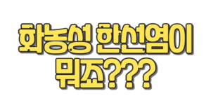 화농성 한선염